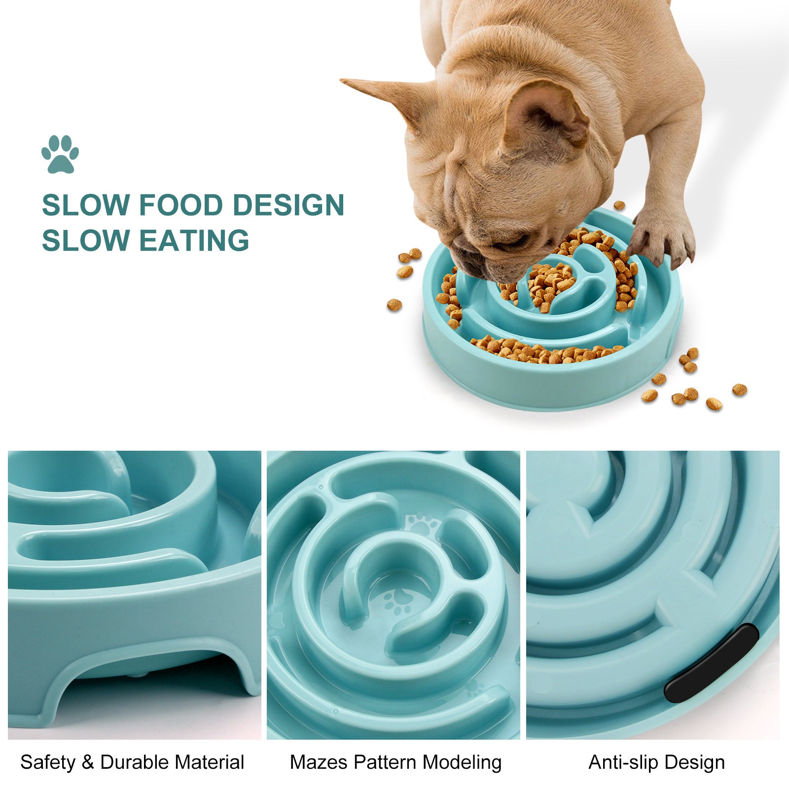 The Smart Bowl to Help Your Dog Eat Slower