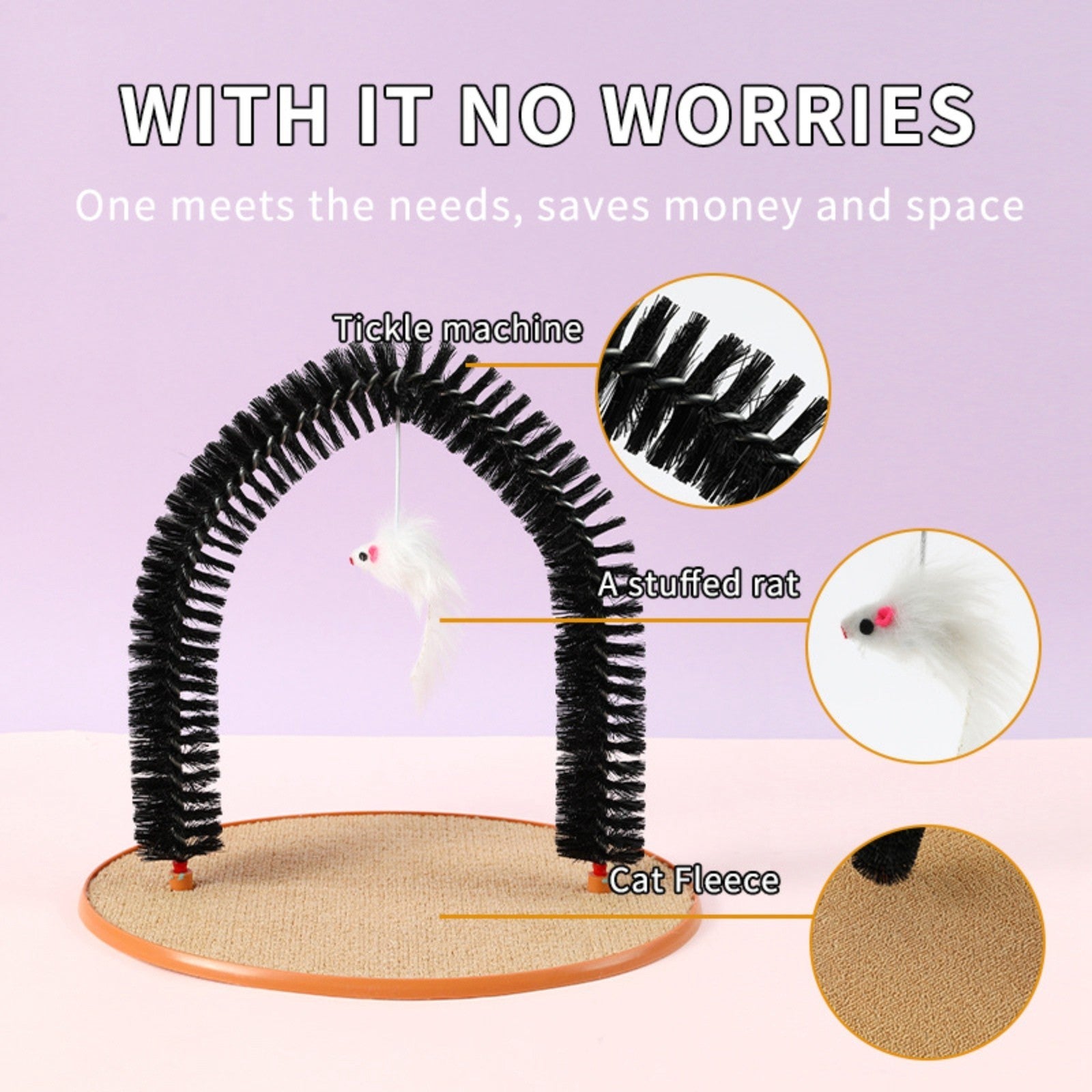 The Ultimate Self-Grooming Arch for Cats