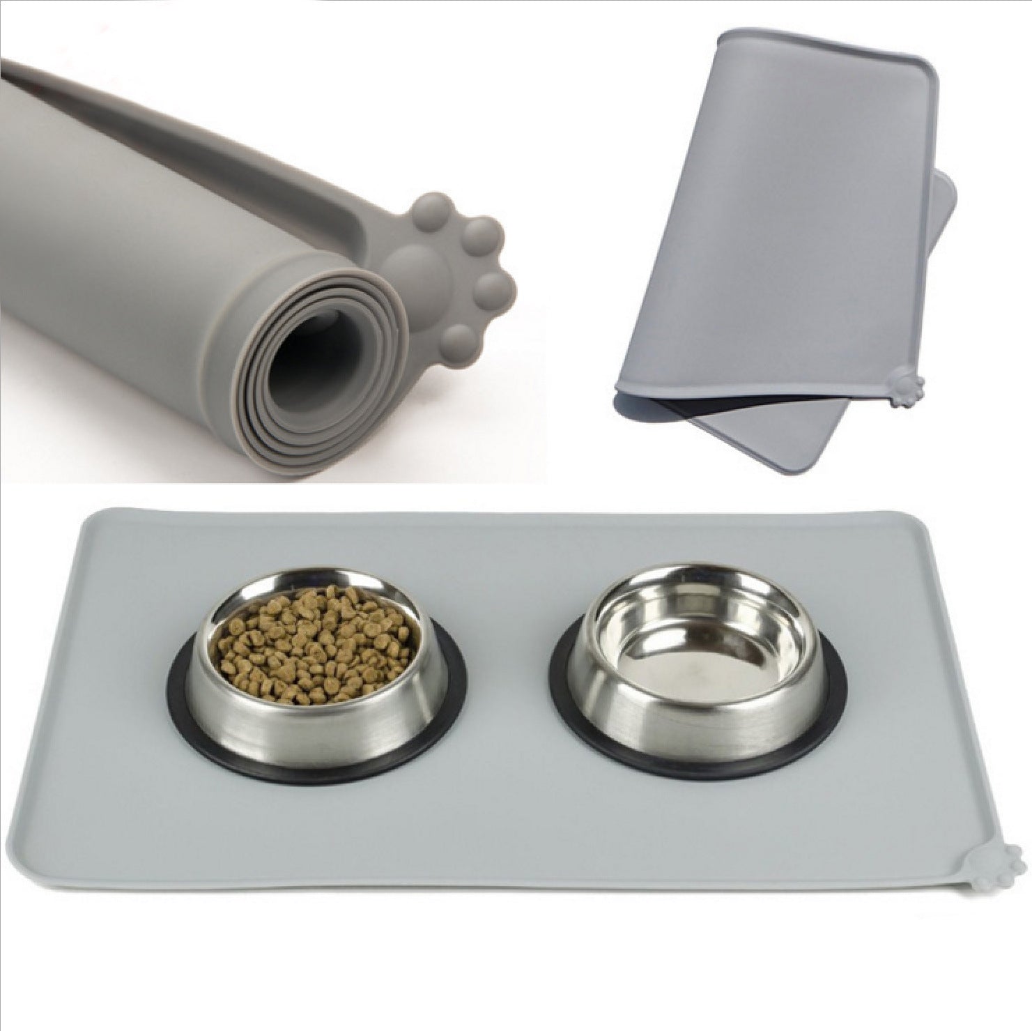 The Waterproof Mat for Tidy Pet Mealtime