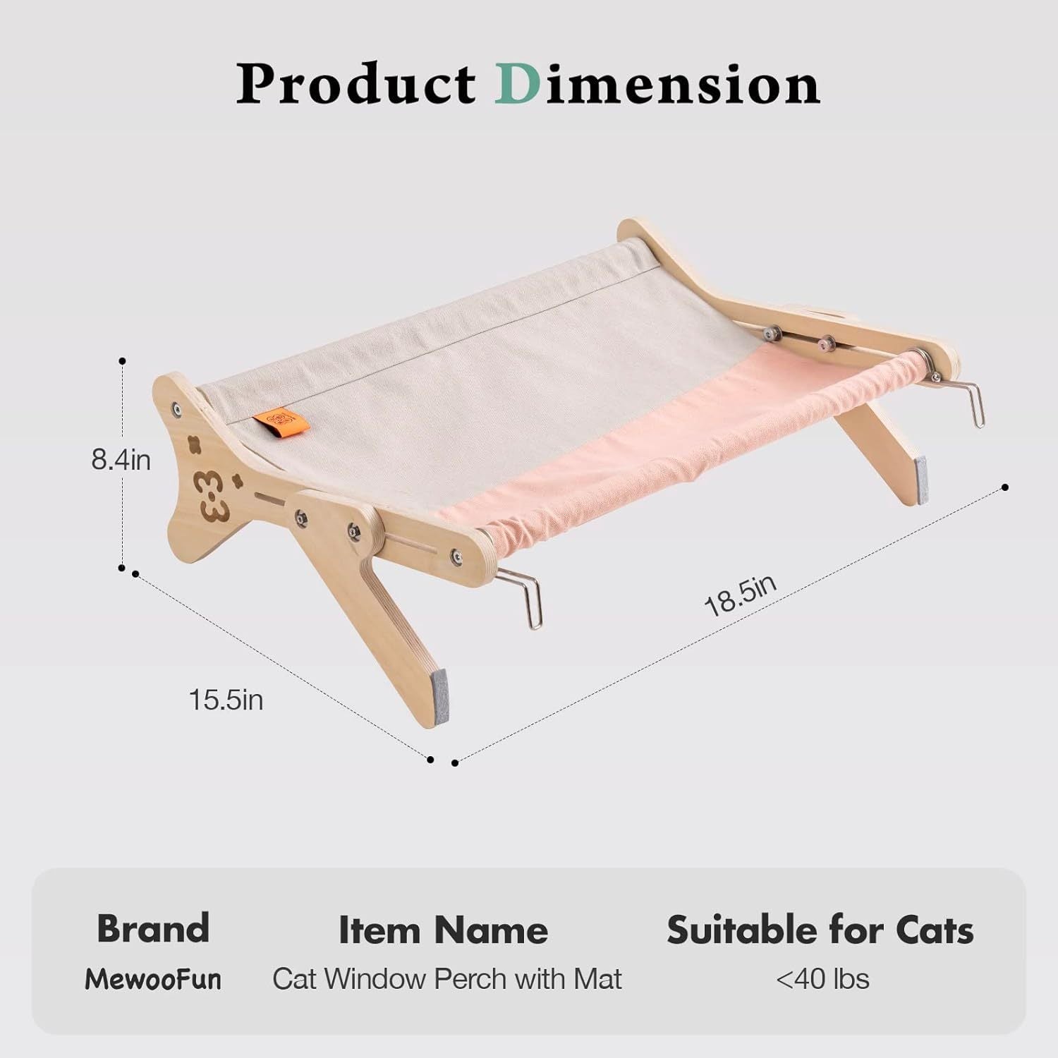 A Sturdy Window Hammock for Cats