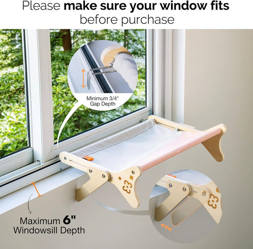 A Sturdy Window Hammock for Cats
